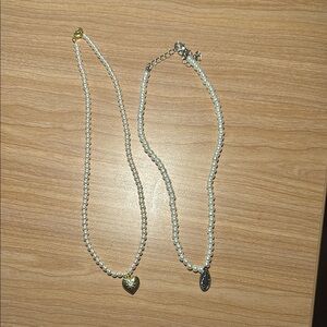 PEARL NECKLACES W/ PENDANT